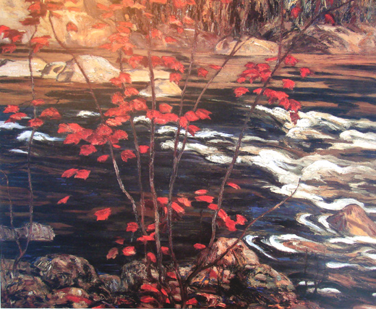Canadian Art -  an Original Group of Seven  Painting 