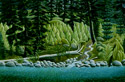 Original Canadian Oil Painting by Artist Donald M. Flather